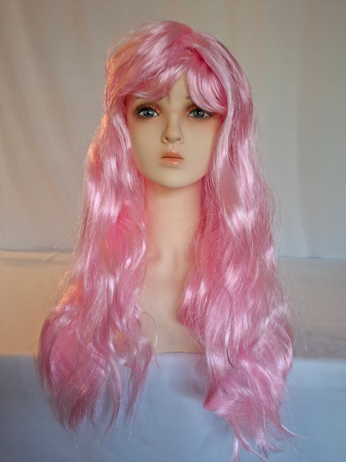 Straight Pink Party Wig