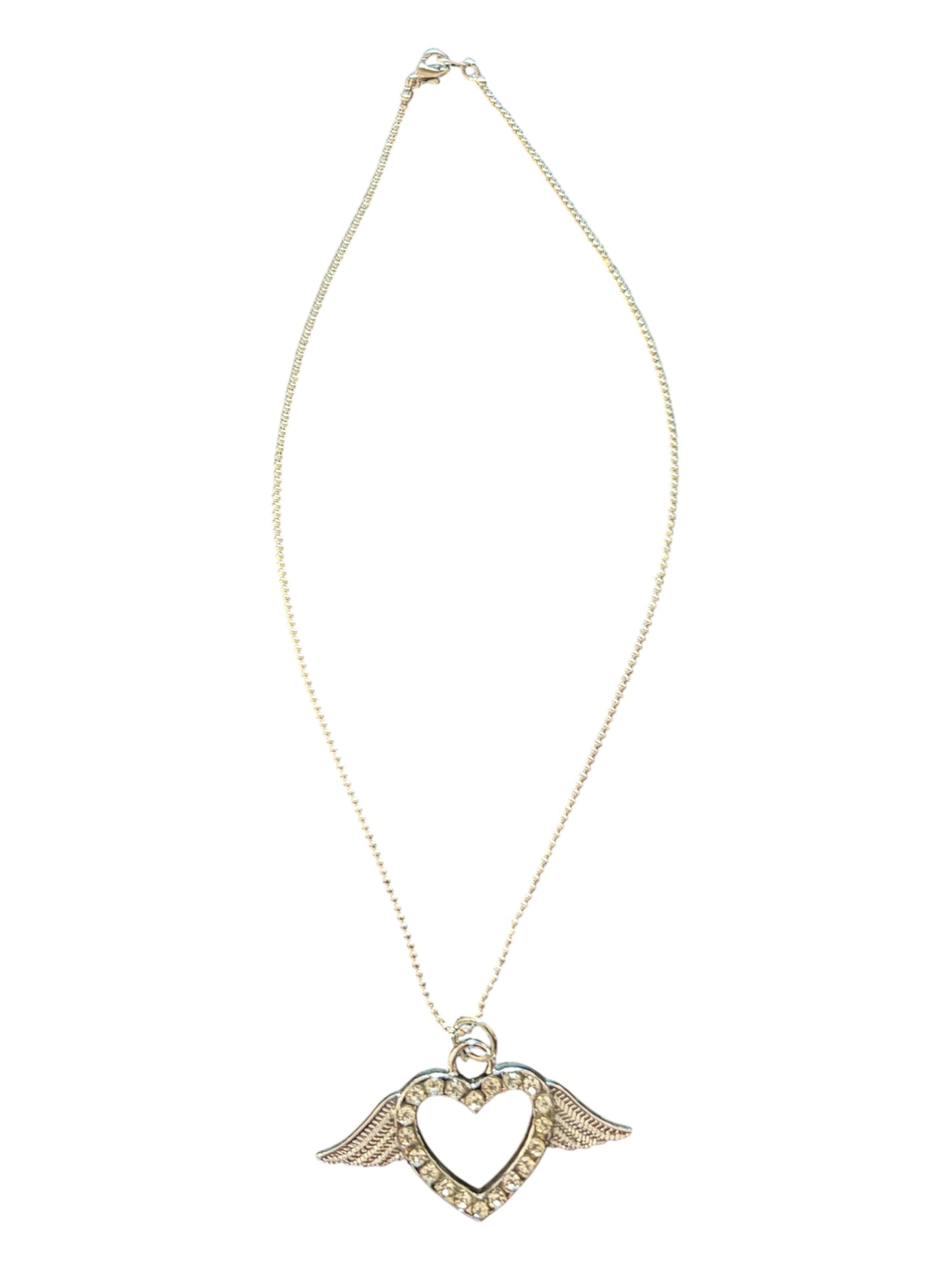 Heart With Wings Necklace
