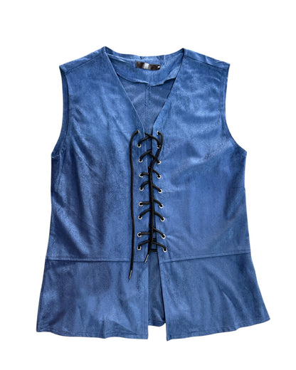 Blue Medieval Vest