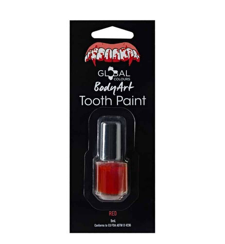 Global Tooth Paint Blood Red 5ml