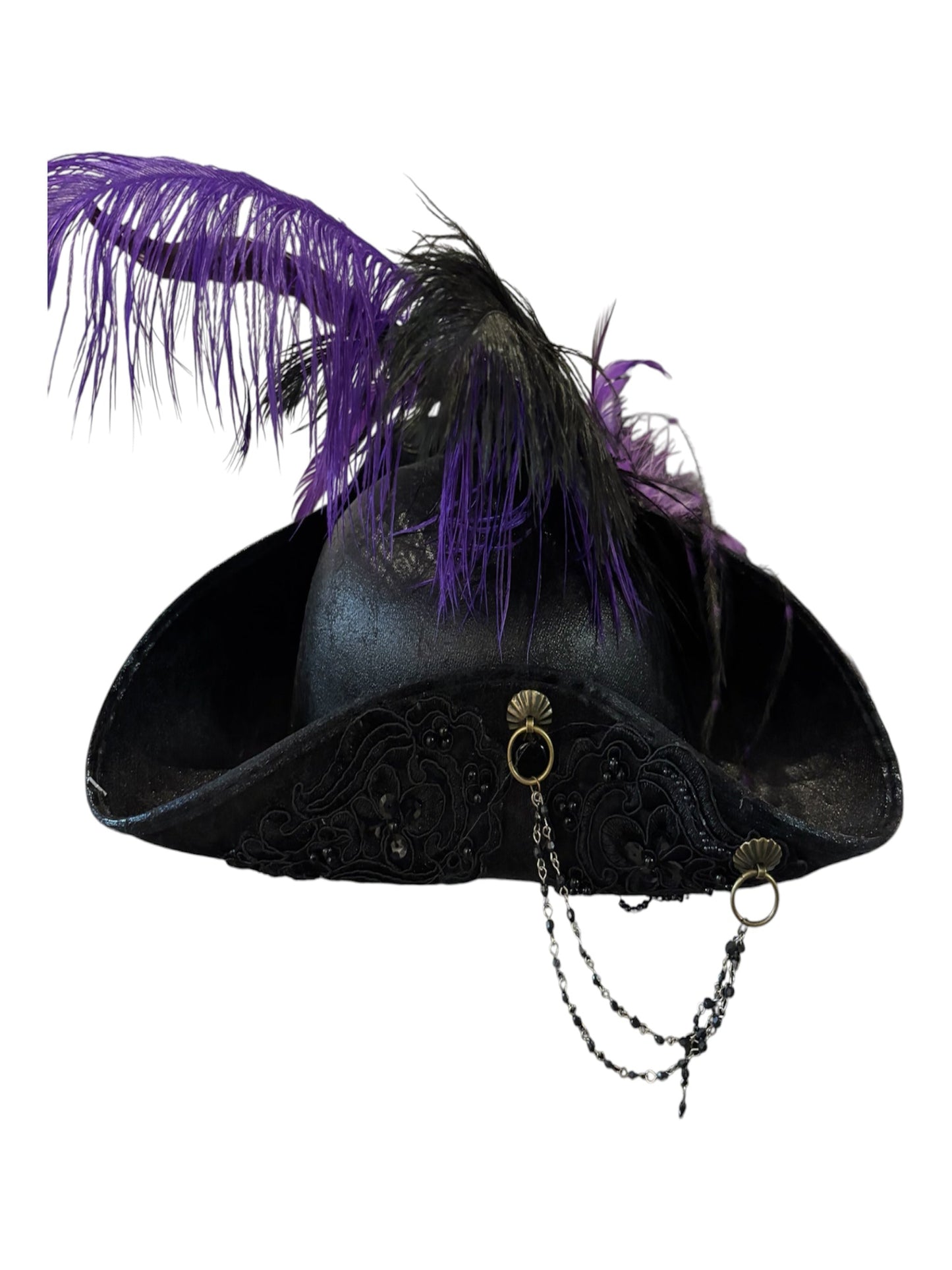 Deluxe Embellished Pirate Hat (A)