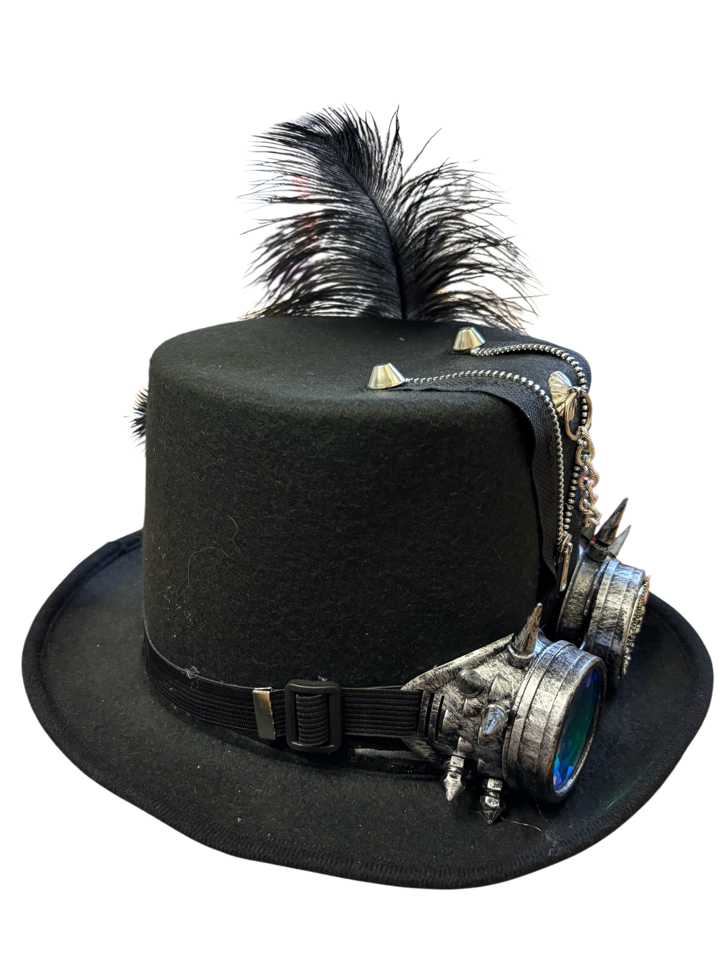 Steampunk Necromancer Top Hat (T)