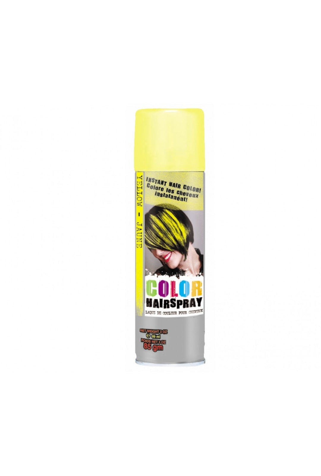 Yellow Coloured Hairspray