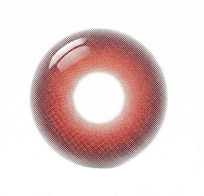 Party Lens #68 Red Crystal Fairy Contact Lenses