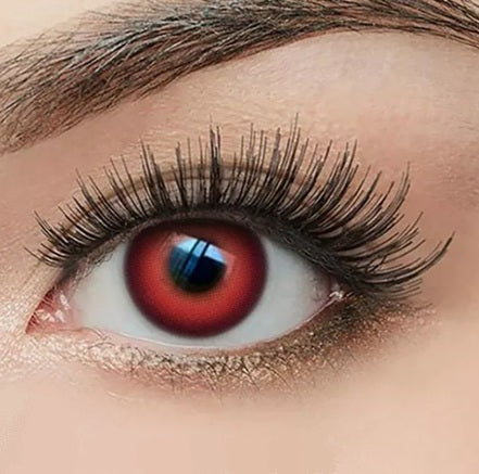 Party Lens #68 Red Crystal Fairy Contact Lenses