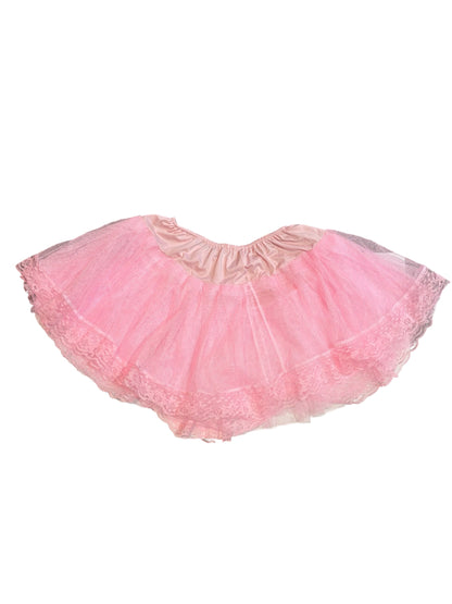 Baby Pink Lace Trim Tutu