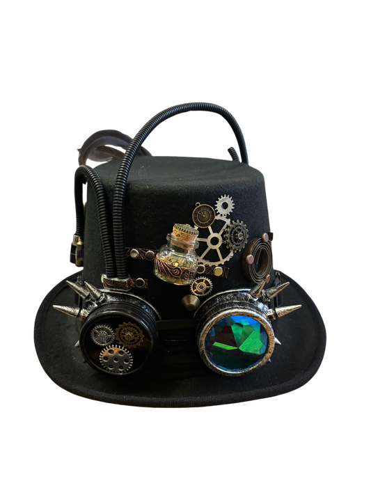 Steampunk Rust punk Top Hat (V)