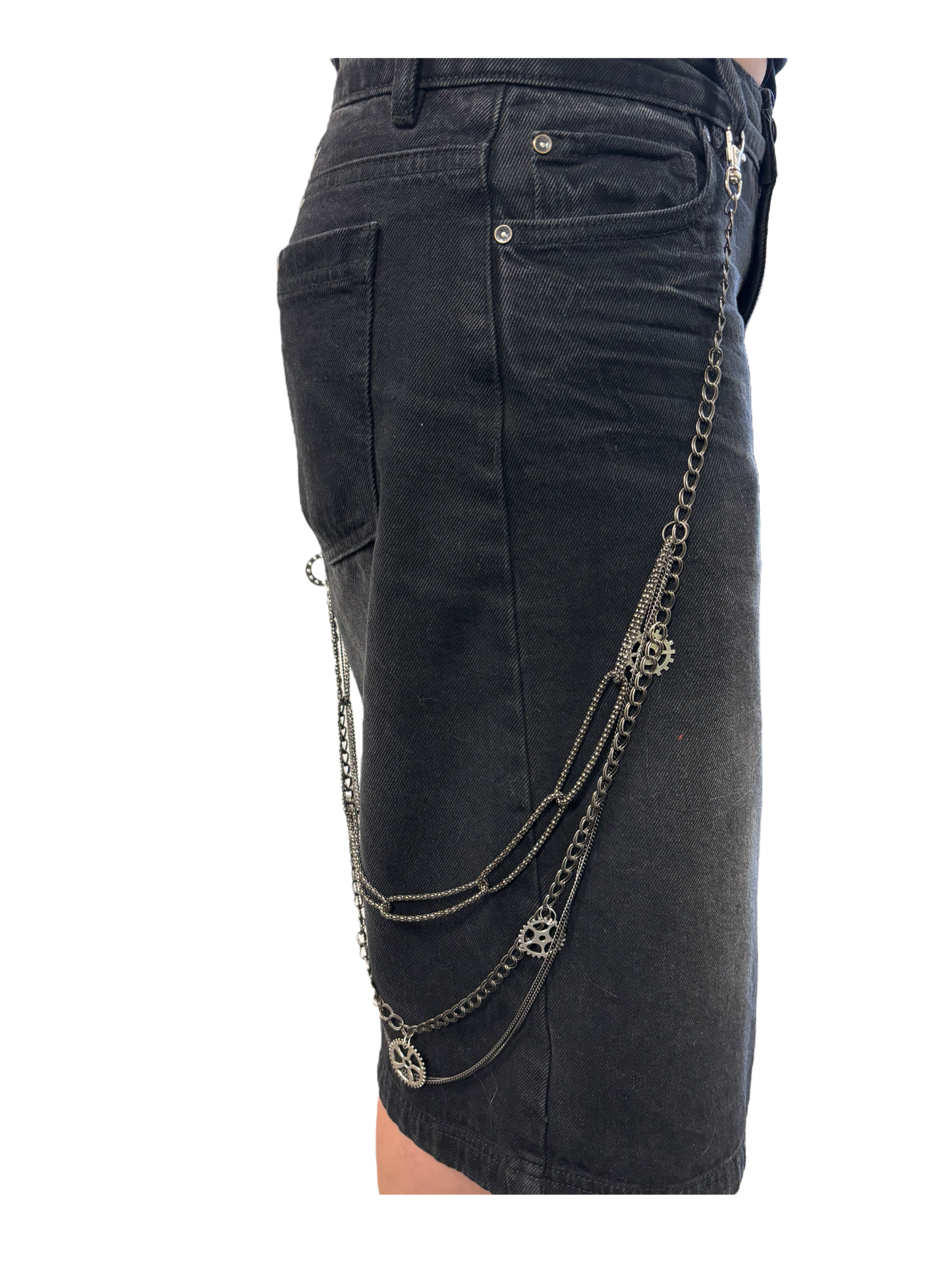Steampunk Cog Wallet Chain