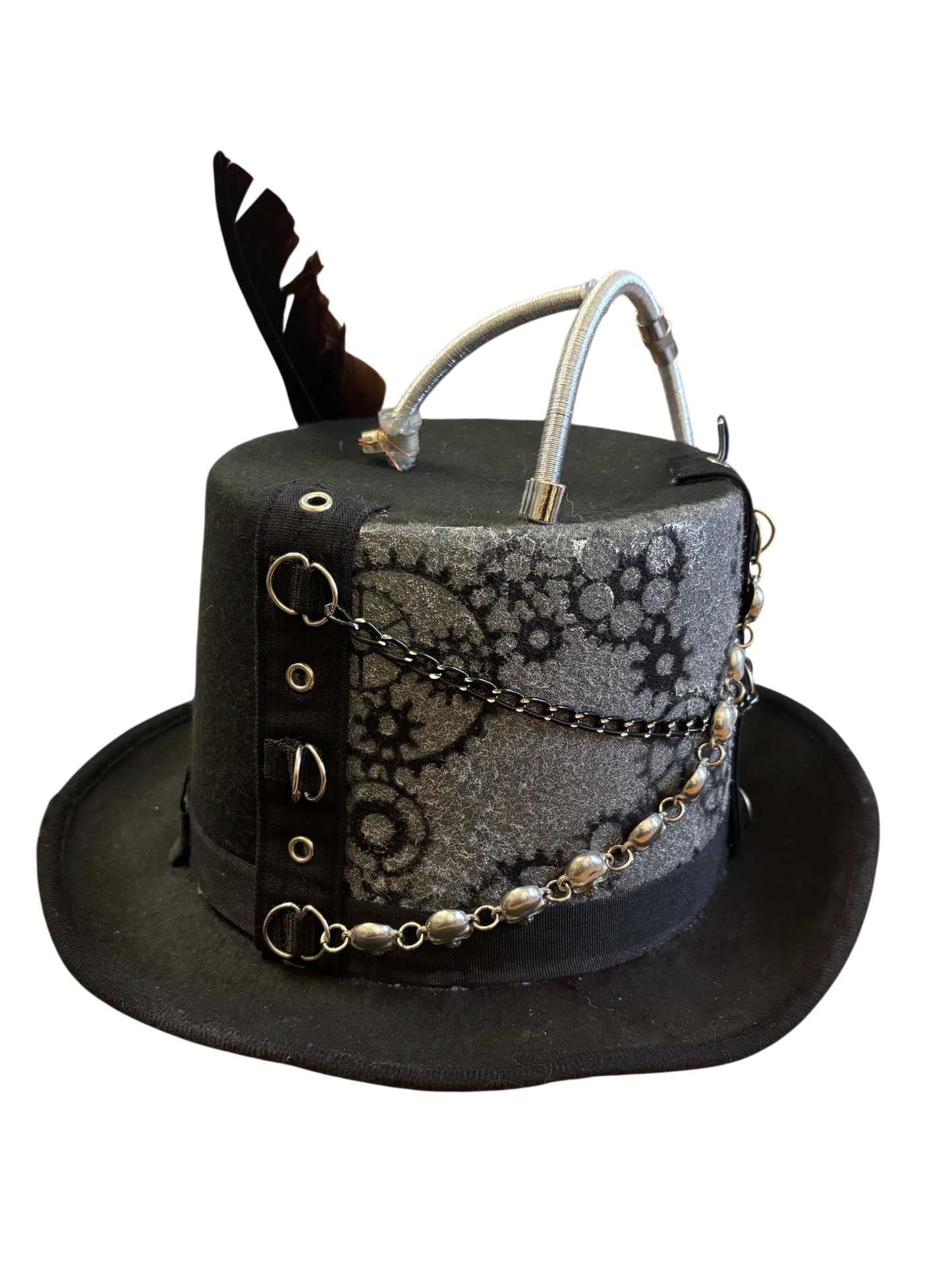 Steampunk Hard Wired Top Hat (x)