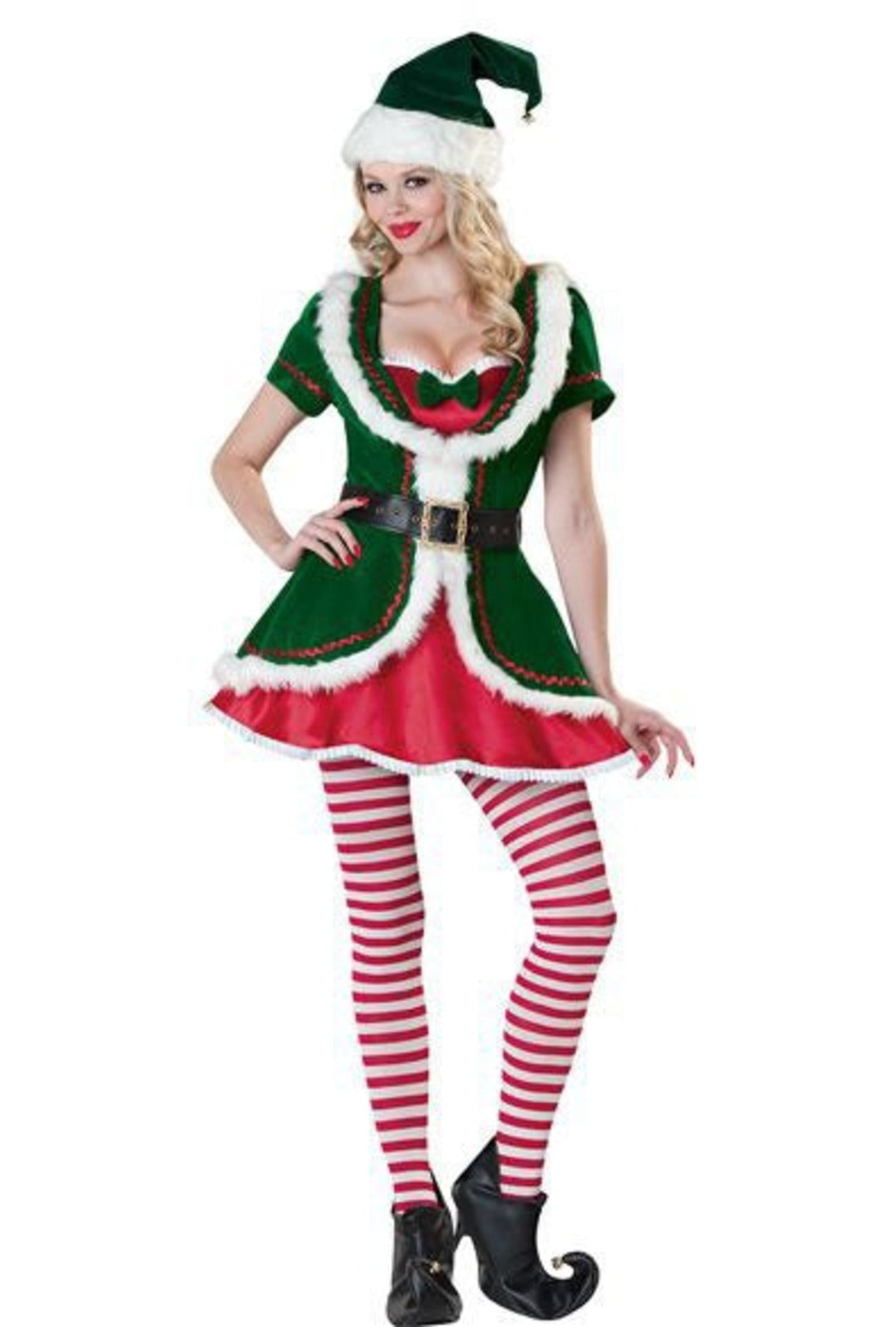 Deluxe Ladies Elf Costume