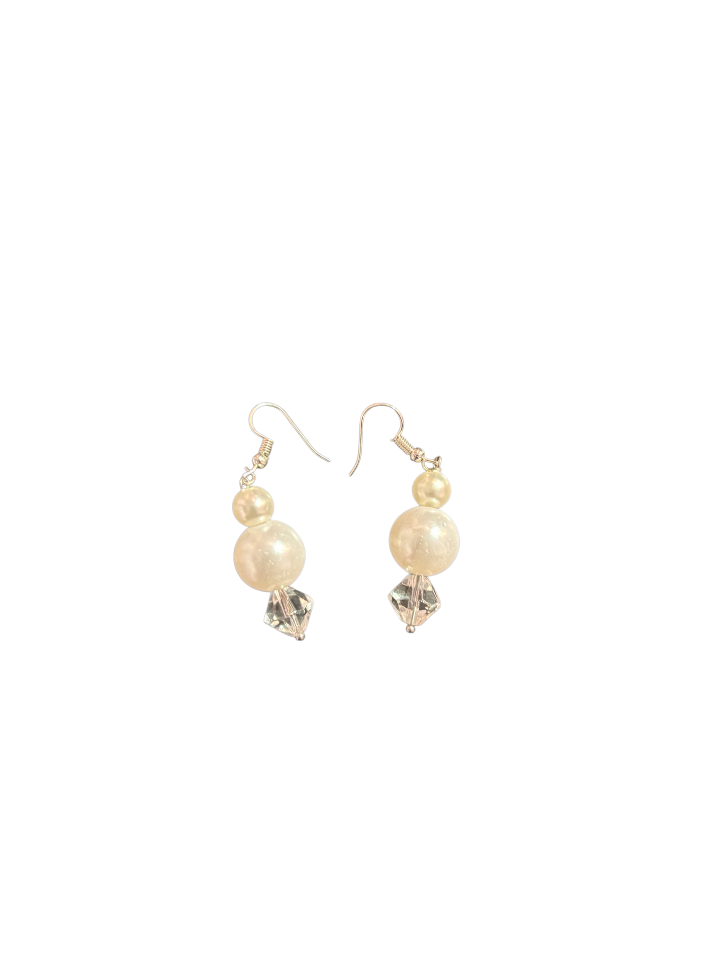 Faux Pearl Drop Earrings