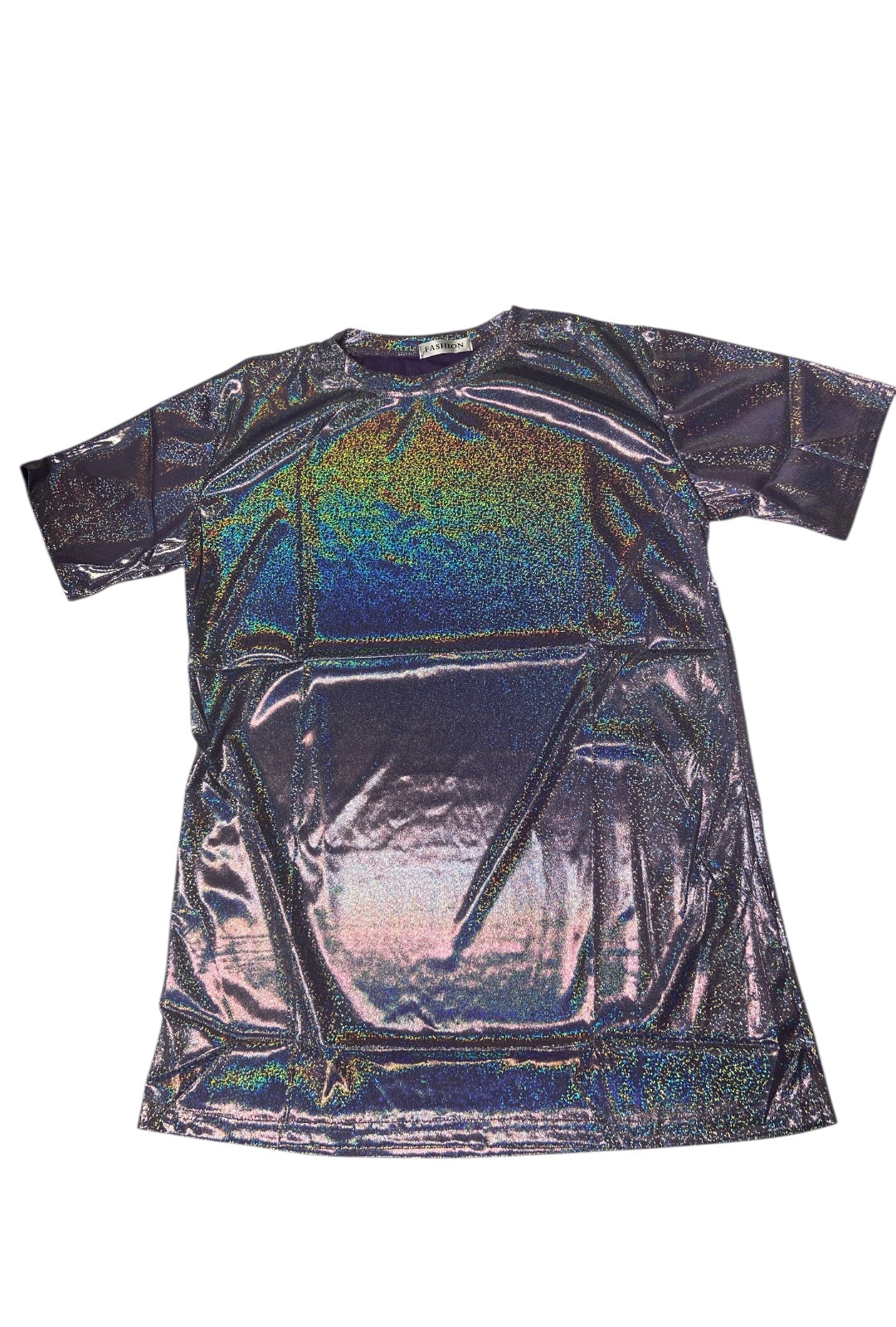 Plus Size Iridescent Purple Top