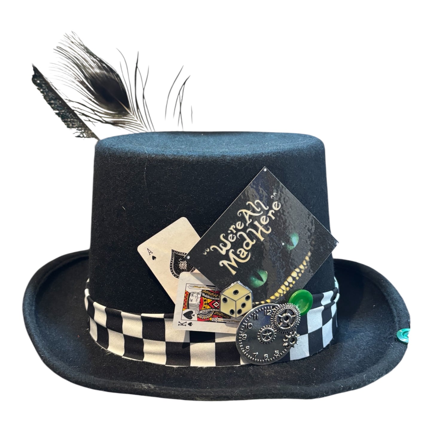 We’re All Mad Here Top Hat