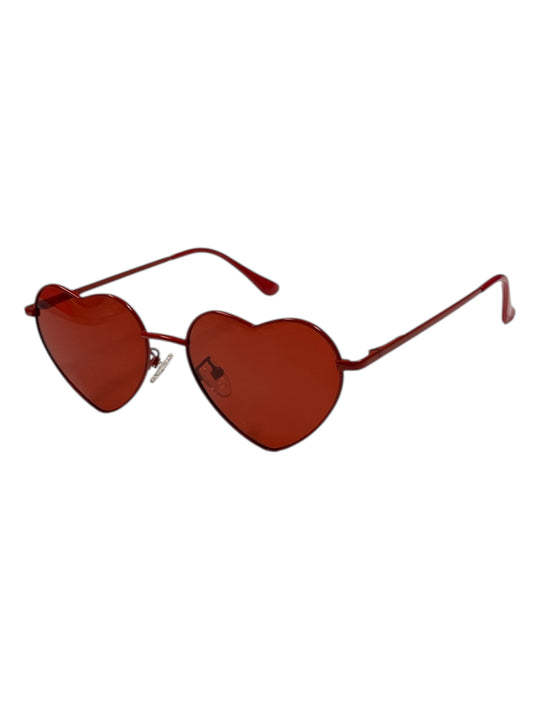 Red Queen Fashion Heart Glasses