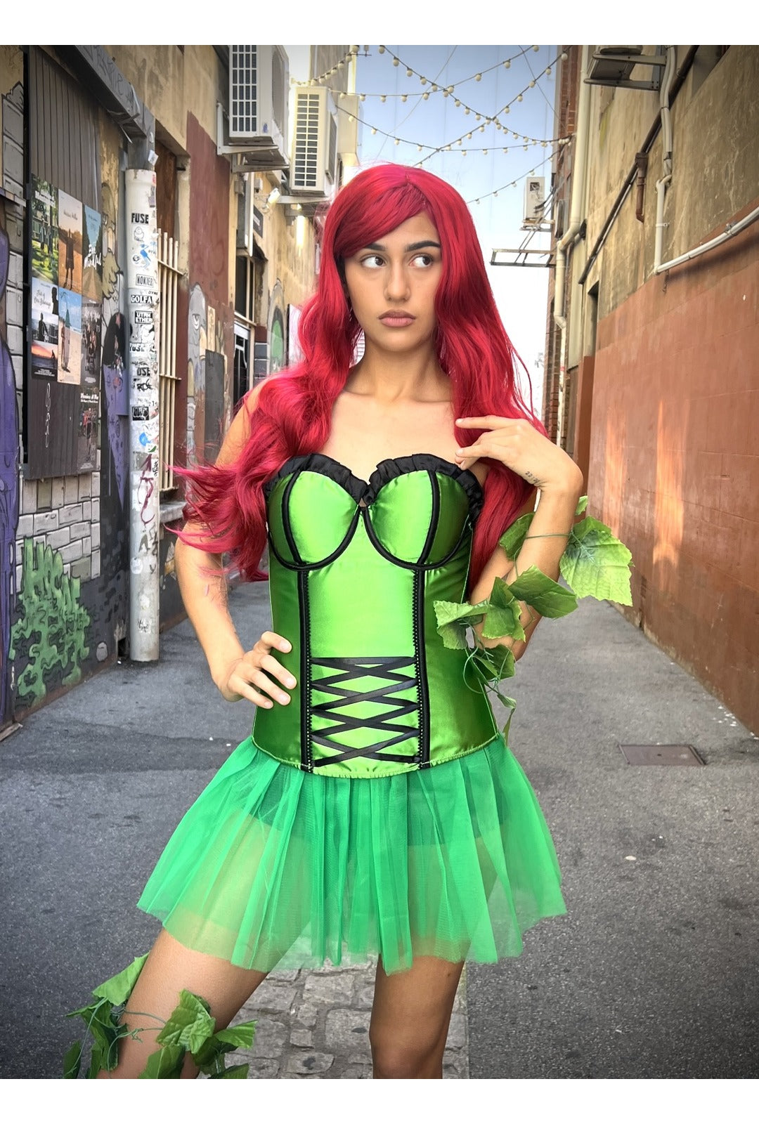 Green Poison Ivy Costume Bundle