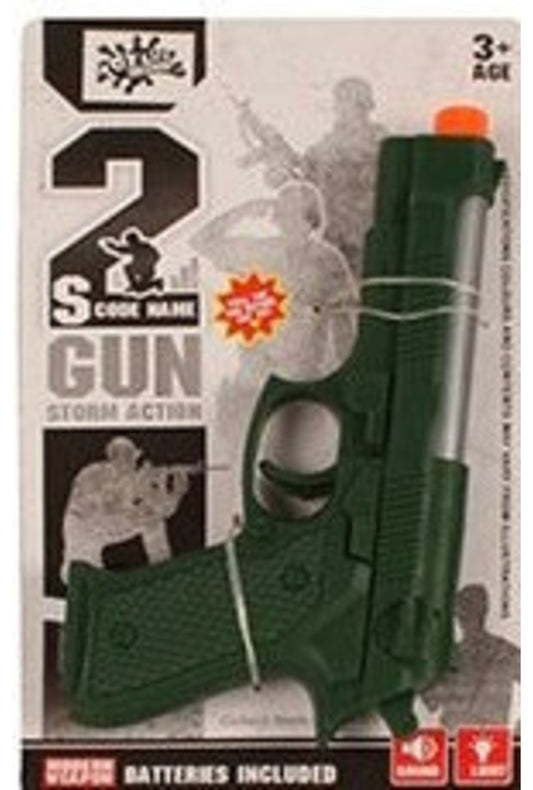 Green Deluxe Flint Gun