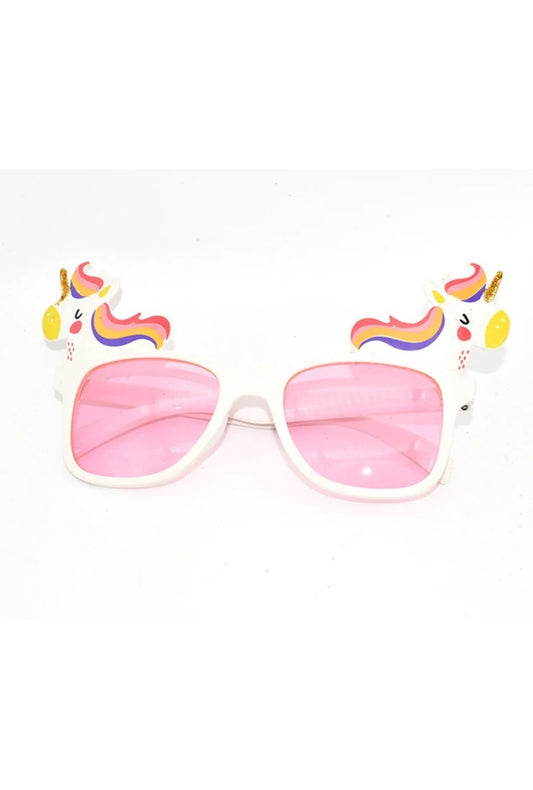 White and Pink Unicorn Glasses