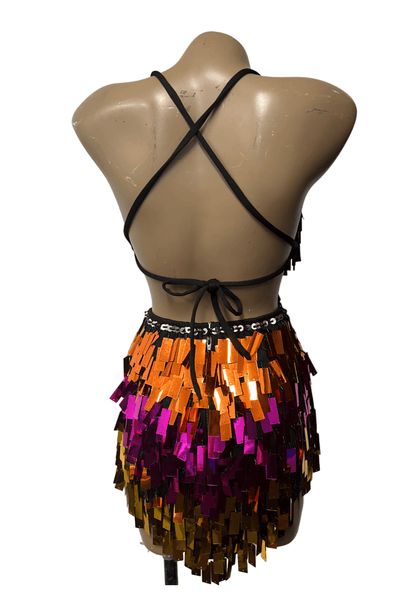 Multicoloured Festival Dress