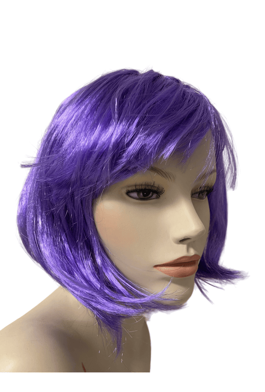 Purple Bob Party Wig
