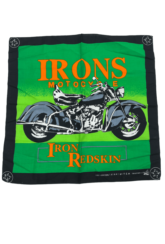 Green Irons Motocycle Bandana