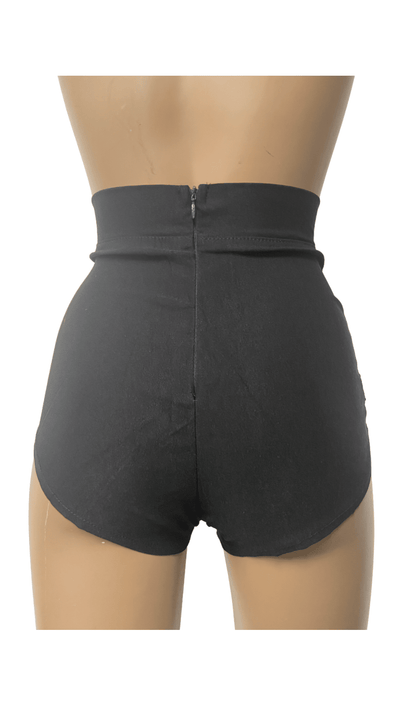 Front O Ring Detail Booty Short
