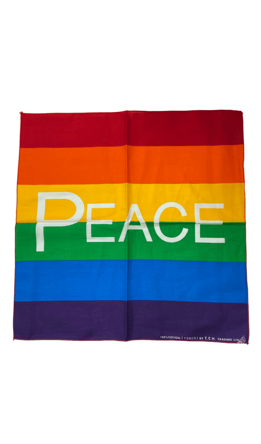 Rainbow Peace Bandana