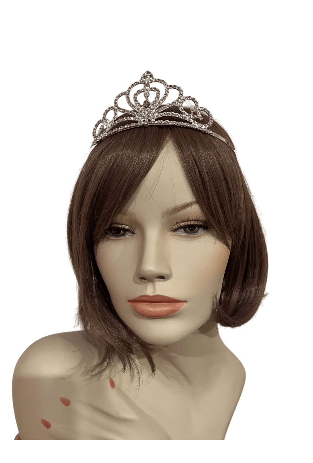 Heart Shaped Silver Tiara