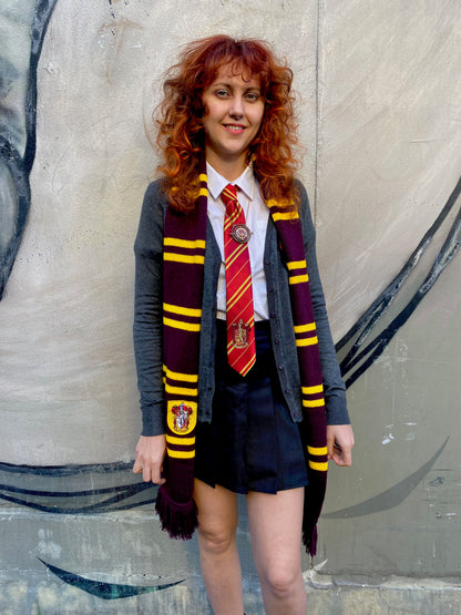 Deluxe Harry Potter Hogwarts House Scarf - Gryffindor