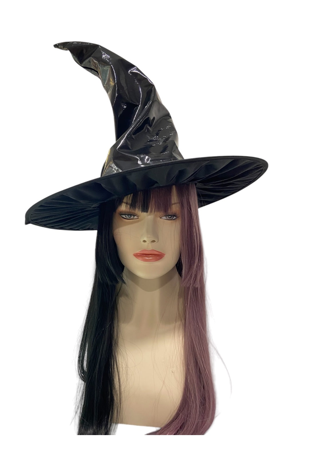 Latex Look Witch Hat