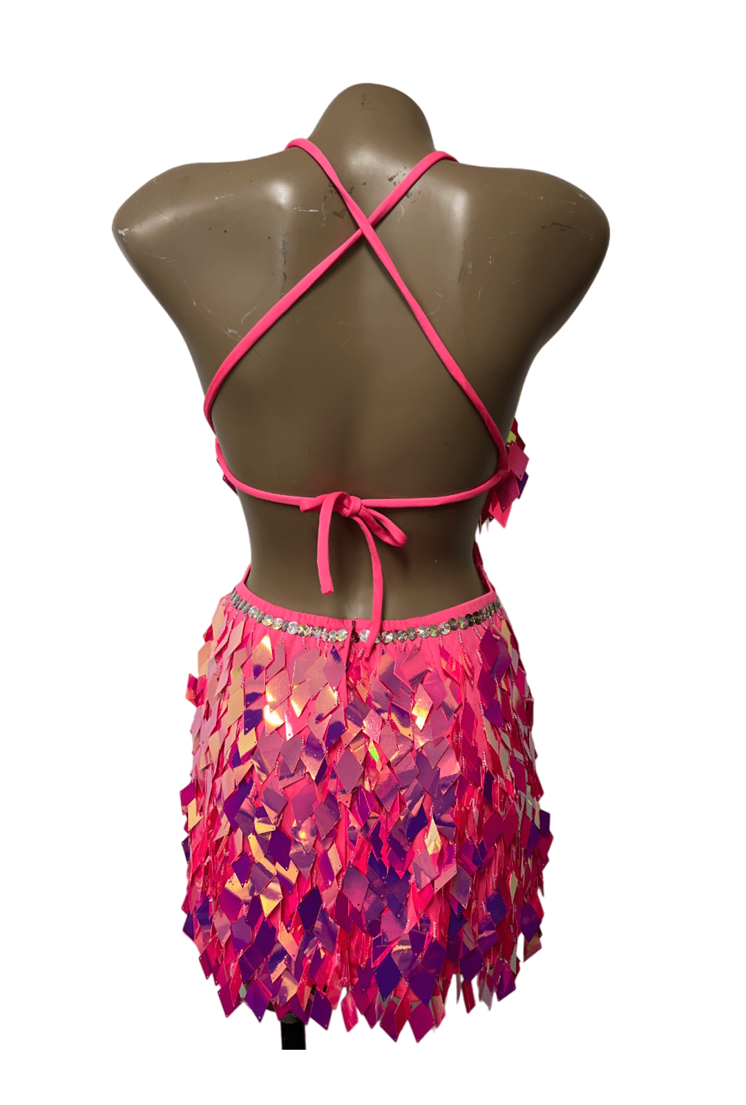 Beaded Pink Diamond Festival Dress Perth Hurly Burly