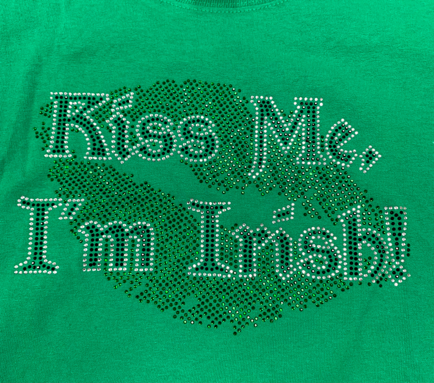 Kiss Me I'm Irish Ladies T-Shirt