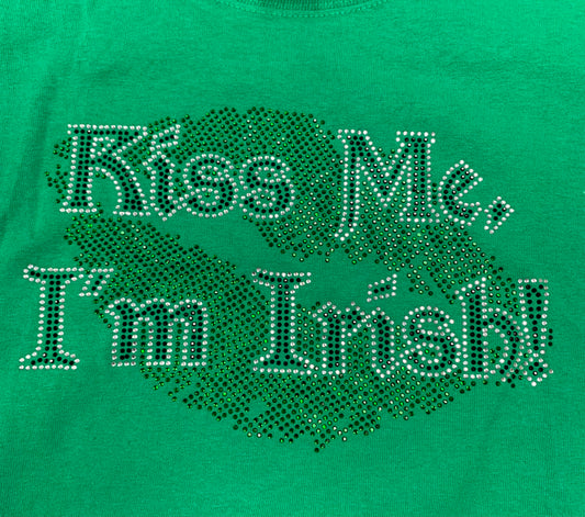 Kiss Me I'm Irish Ladies T-Shirt