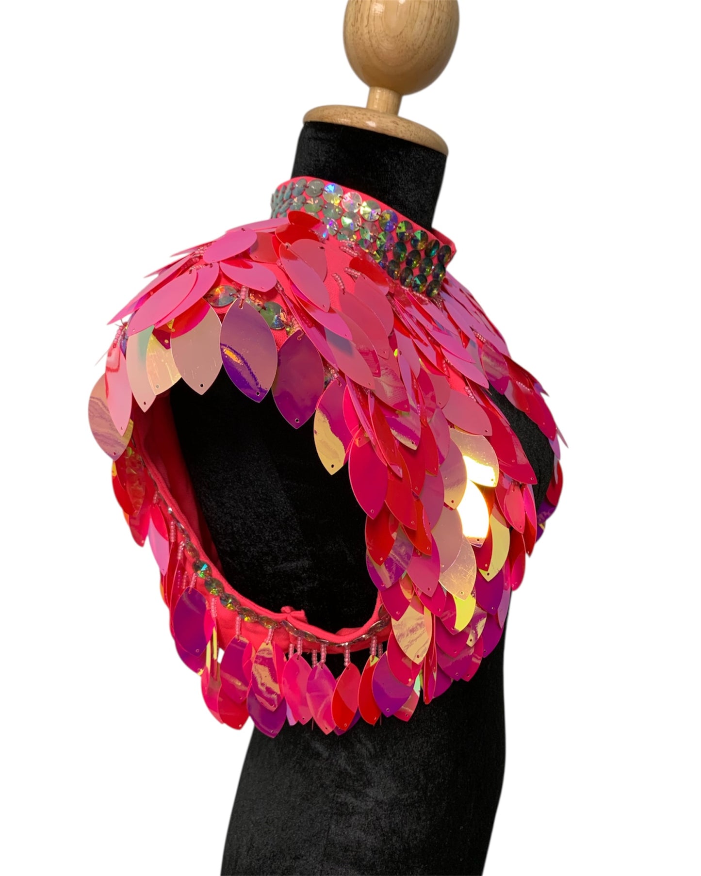 Neon Pink Festival Bolero