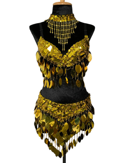 Metallic Gold Festival Set