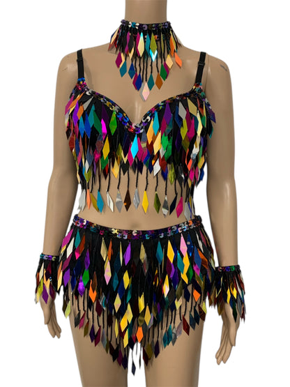 Rainbow Diamond Festival Set