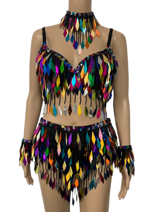 Rainbow Diamond Festival Set