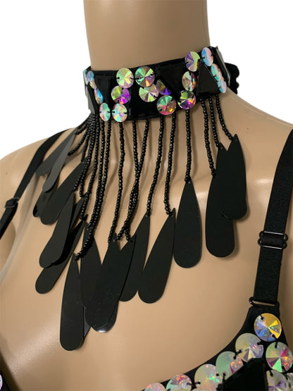 Black & Iridescent Festival Set