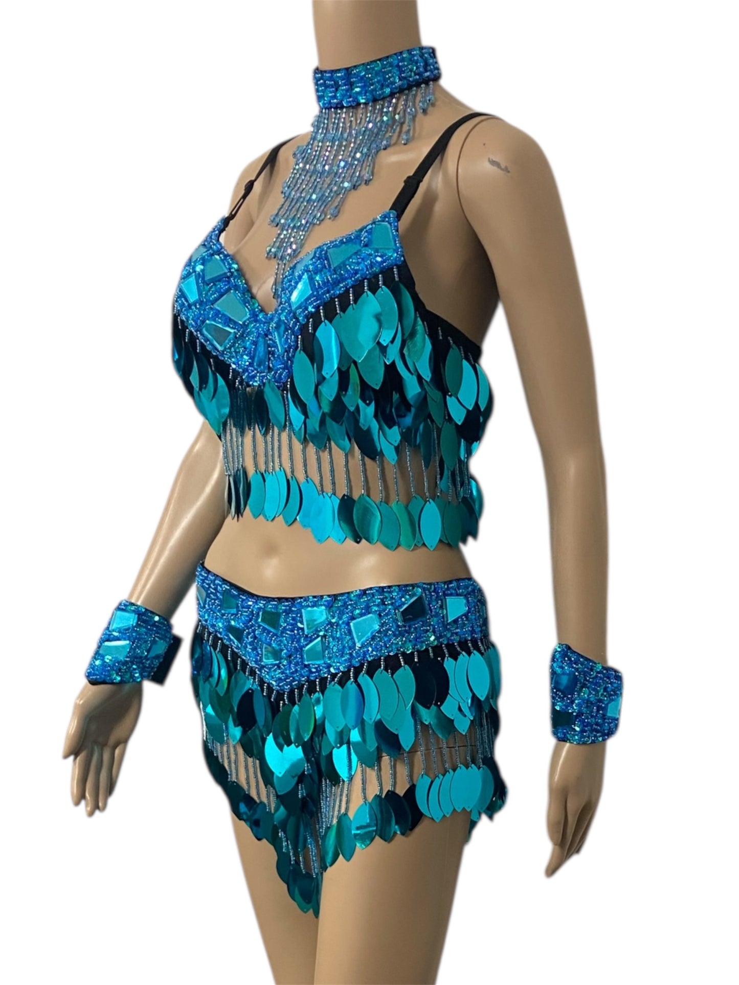 Aqua Blue Festival Set