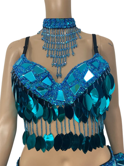 Aqua Blue Festival Set