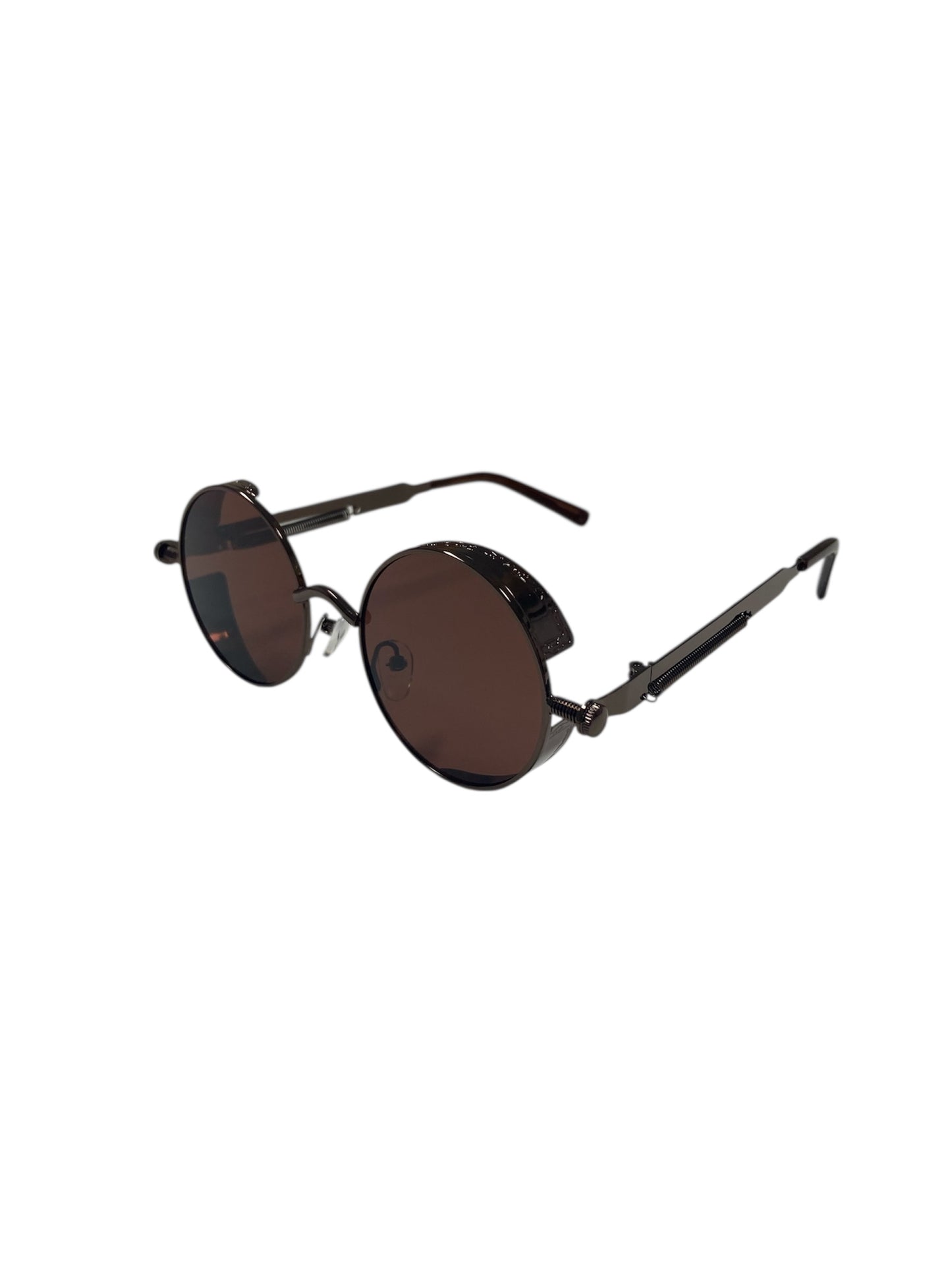 Burnt Umber Steampunk Glasses