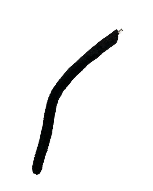 60cm Clip-On Black Cat Tail