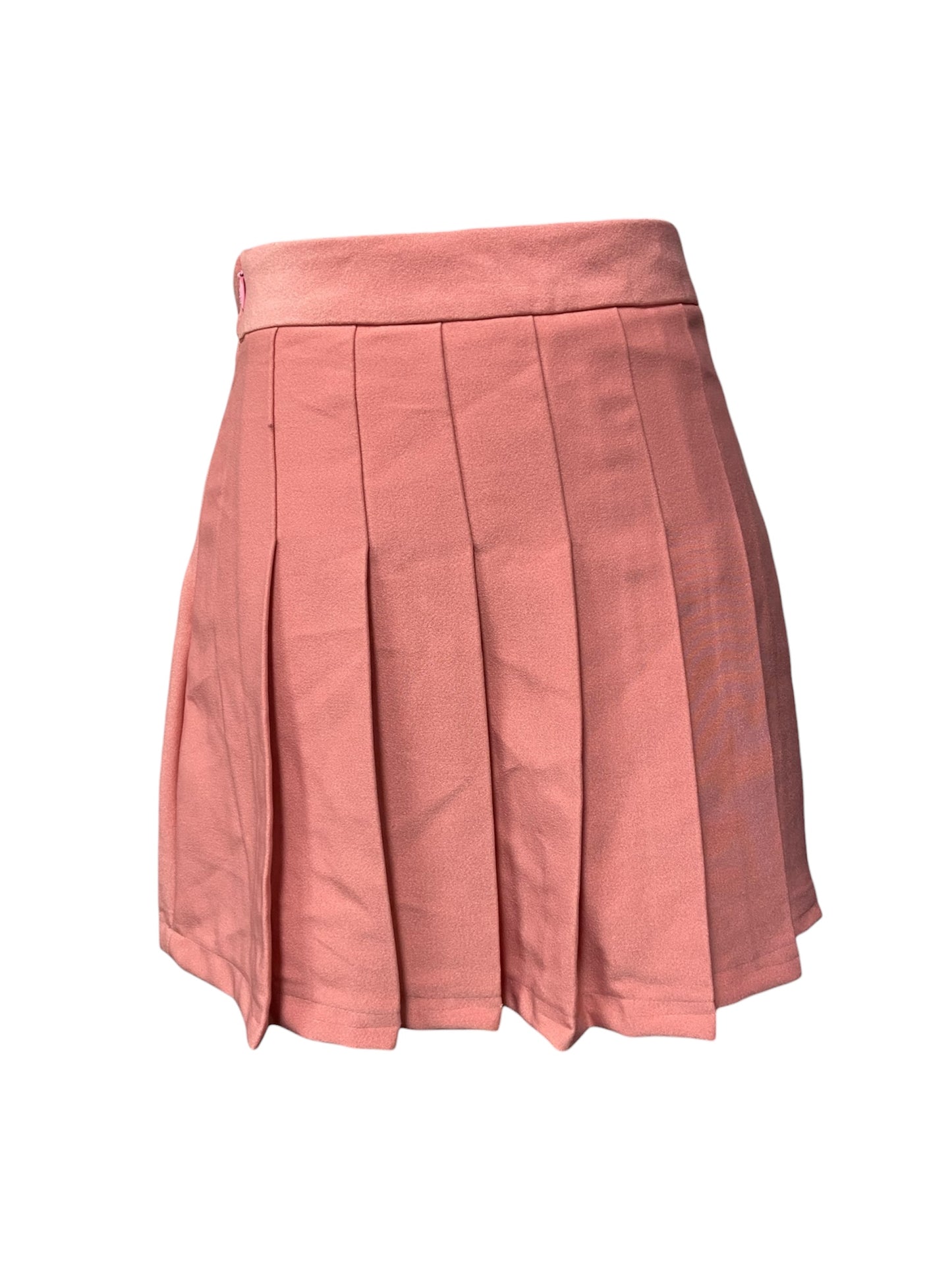 Pleated Blush Pink Tennis Skirt
