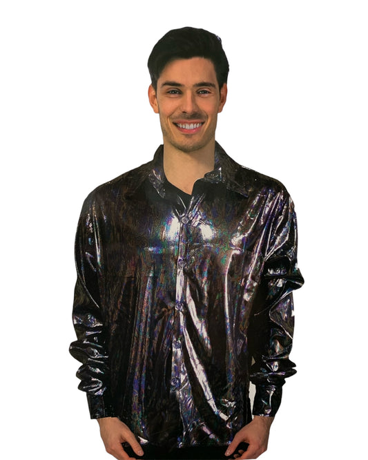Deluxe Black Disco Shirt