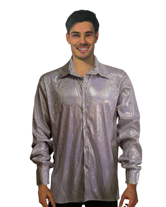 Deluxe Silver Disco Shirt