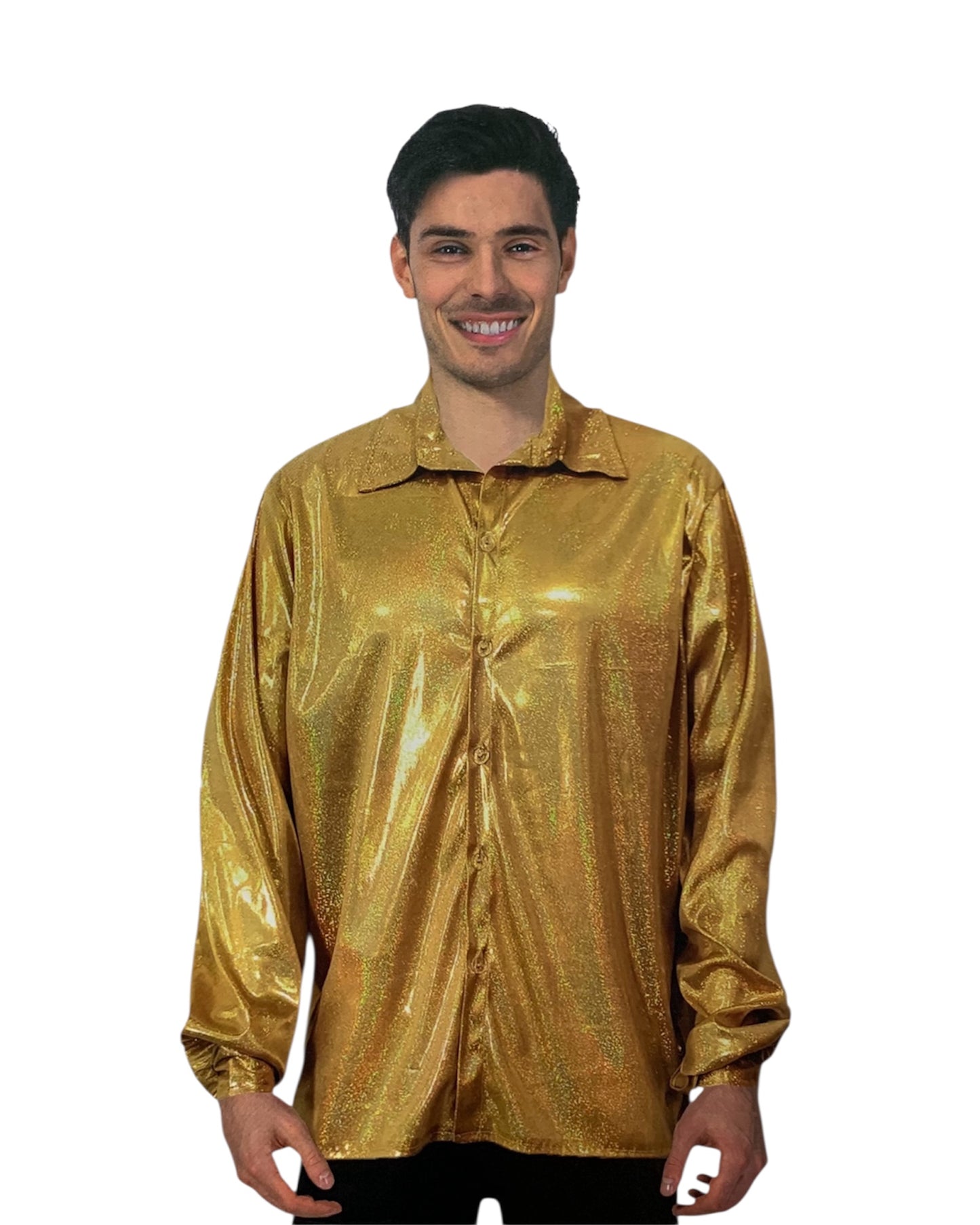 Deluxe Gold Disco Shirt