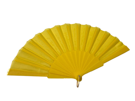 Yellow Hand Fan