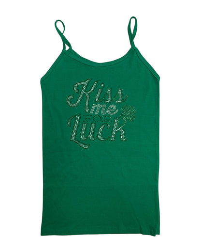 Kiss Me For Luck Ladies Singlet
