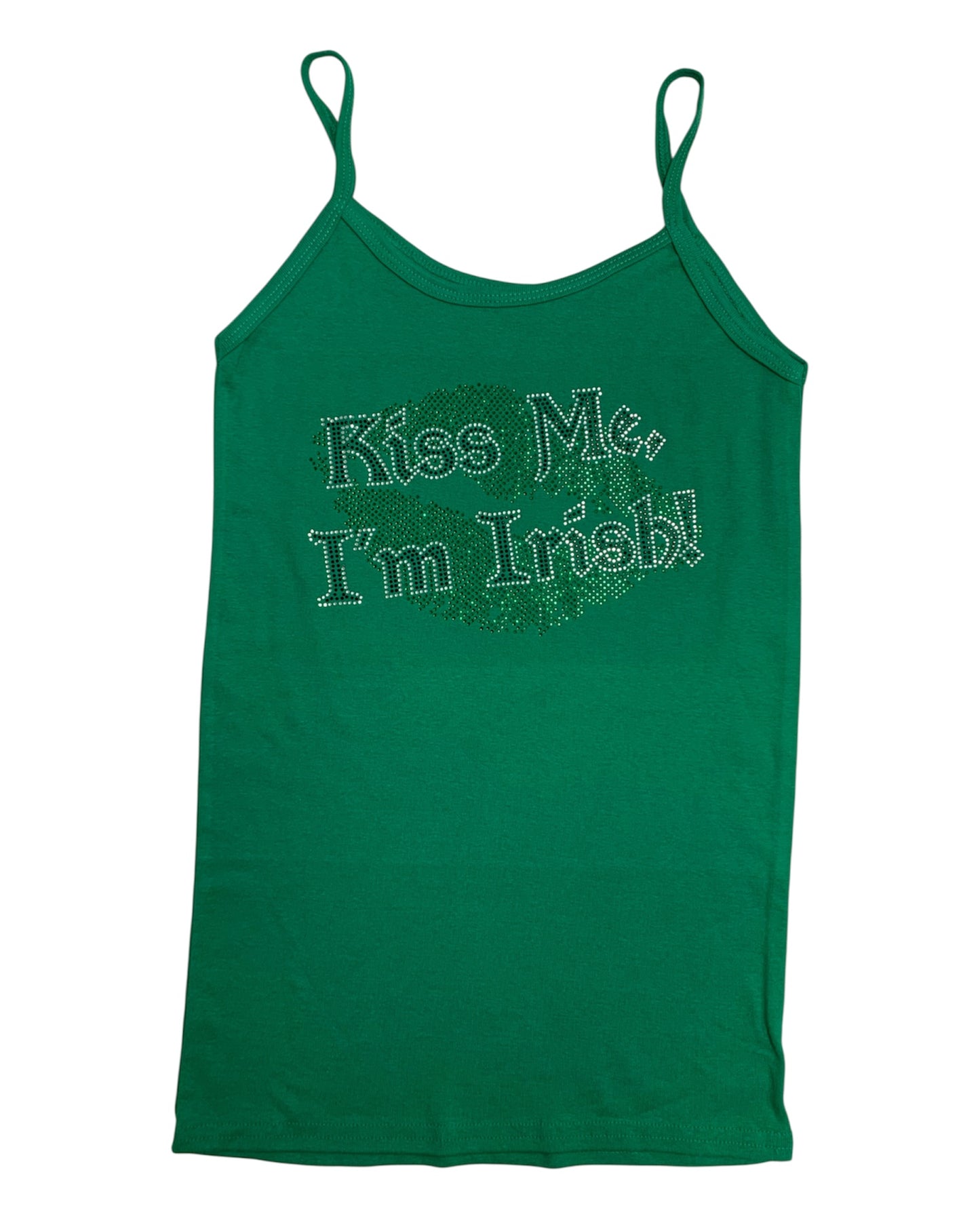 Kiss Me I'm Irish Ladies Singlet