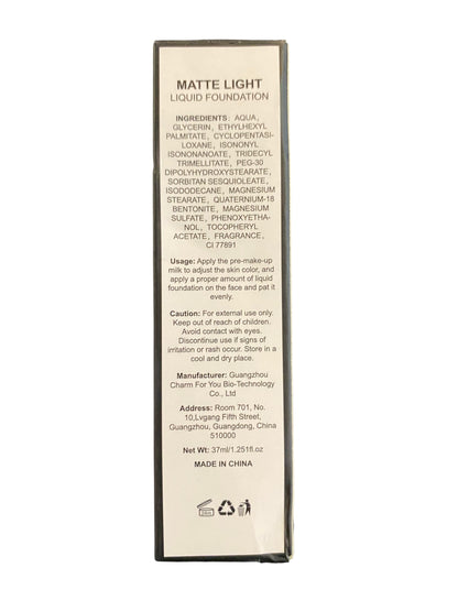 White Full Coverage Foundation 37ml