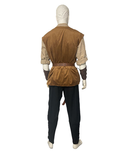 Deluxe 7 Piece Medieval Costume Brown